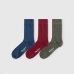 hombres Pack de 3 calcetines largos Pepe Jeans 44JTZ1164 multi