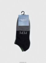 hombres Pack de 3 calcetines tobilleros Pepe Jeans 44JTZ1153 multi - Imagen 3