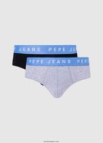 hombres Pack de 3 calcetines tobilleros Pepe Jeans 44JTZ1153 multi - Imagen 4