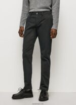 hombres pantalones chinos charly Pepe Jeans 44JTZ1107 negro - Imagen 2