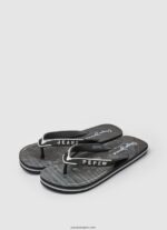 hombres piscina moto playa chanclas Pepe Jeans 44JTZ1269 negro - Imagen 3