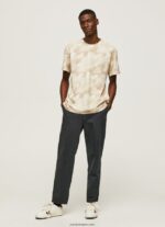 hombres playera con estampado militar Pepe Jeans 44JTZ963 malta - Imagen 2