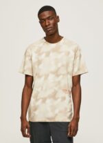 hombres playera con estampado militar Pepe Jeans 44JTZ963 malta