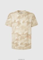 hombres playera con estampado militar Pepe Jeans 44JTZ963 malta - Imagen 5