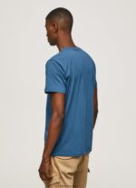 hombres playera con logo estampado Pepe Jeans 44JTZ934 jarman - Imagen 4