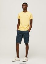 hombres playera con logo estampado Pepe Jeans 44JTZ943 brillar - Imagen 2
