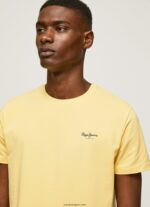 hombres playera con logo estampado Pepe Jeans 44JTZ943 brillar - Imagen 3