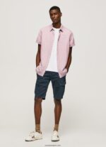hombres playera de manga corta parker Pepe Jeans 44JTZ1058 lejía rosa