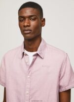 hombres playera de manga corta parker Pepe Jeans 44JTZ1058 lejía rosa - Imagen 3