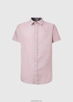hombres playera de manga corta parker Pepe Jeans 44JTZ1058 lejía rosa - Imagen 5
