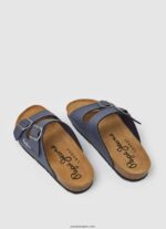 hombres sandalias anatómicas chicago doble Pepe Jeans 44JTZ1272 Armada - Imagen 4