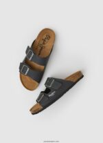 hombres sandalias anatómicas doble kansas Pepe Jeans 44JTZ1271 negro - Imagen 2