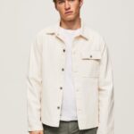 hombres sobrecamisa de mezclilla con corte holgado blake Pepe Jeans 44JTZ1037 mezclilla