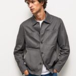 hombres sobrecamisa de sarga con corte holgado Pepe Jeans 44JTZ1047 negro lavado