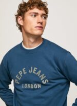 hombres sudadera con logo estampado Pepe Jeans 44JTZ900 jarman - Imagen 3