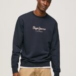 hombres suéter con logo estampado Pepe Jeans 44JTZ884 dulwich