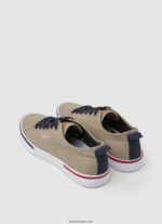 hombres tenis básicos kenton smart Pepe Jeans 44JTZ1245 camello - Imagen 4