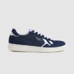 hombres tenis combinados kore vintage Pepe Jeans 44JTZ1201 Armada