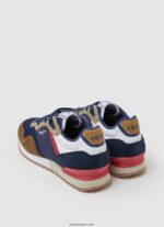 hombres tenis combinados london one Pepe Jeans 44JTZ1168 broncearse - Imagen 4