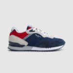 hombres tenis combinados london one Pepe Jeans 44JTZ1225 Armada