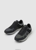 hombres tenis combinados tour club Pepe Jeans 44JTZ1197 negro - Imagen 3