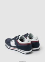 hombres tenis combinados tour club Pepe Jeans 44JTZ1207 Armada - Imagen 4