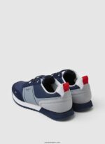 hombres tenis combinados tour transfer Pepe Jeans 44JTZ1209 Armada - Imagen 4