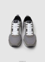hombres tenis combinados tour transfer Pepe Jeans 44JTZ1210 gris - Imagen 2