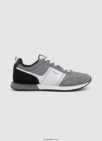 hombres tenis combinados tour transfer Pepe Jeans 44JTZ1210 gris