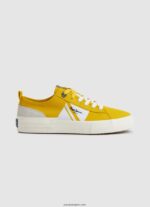 hombres tenis vulcanizados con bandera allen Pepe Jeans 44JTZ1203 rugbi amarillo