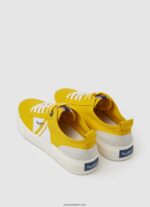 hombres tenis vulcanizados con bandera allen Pepe Jeans 44JTZ1203 rugbi amarillo - Imagen 4