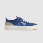 hombres tenis vulcanizados con bandera allen Pepe Jeans 44JTZ1204 índigo