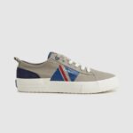 hombres tenis vulcanizados con bandera allen Pepe Jeans 44JTZ1206 piedra oscura