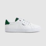 hombres tenis vulcanizados con bandera Kenton Pepe Jeans 44JTZ1171 hiedra