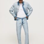 hombres vaqueros casey de tiro medio Pepe Jeans 44JTZ799 mezclilla