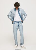 hombres vaqueros casey de tiro medio Pepe Jeans 44JTZ799 mezclilla