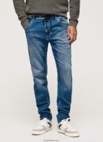 hombres vaqueros jagger midrise slim fit Pepe Jeans 44JTZ794 mezclilla - Imagen 2
