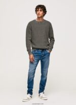 hombres vaqueros jagger midrise slim fit Pepe Jeans 44JTZ794 mezclilla