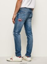 hombres vaqueros stanley de tiro medio Pepe Jeans 44JTZ808 mezclilla - Imagen 5
