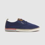 hombres zapatillas blucher de lona Pepe Jeans 44JTZ1212 océano