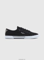 hombres zapatillas brady basicas Pepe Jeans 44JTZ1241 negro