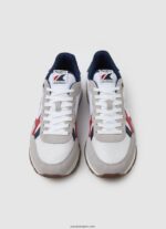 hombres zapatillas brit combinadas Pepe Jeans 44JTZ1182 blanco - Imagen 3