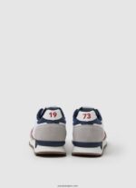 hombres zapatillas brit combinadas Pepe Jeans 44JTZ1182 blanco - Imagen 5