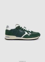 hombres zapatillas brit combinadas Pepe Jeans 44JTZ1189 hiedra