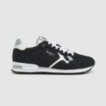 hombres zapatillas brit combinadas Pepe Jeans 44JTZ1200 negro
