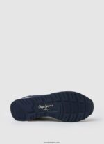 hombres zapatillas brit combinadas Pepe Jeans 44JTZ1218 Armada - Imagen 5