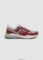 hombres zapatillas combinadas dave urban Pepe Jeans 44JTZ1226 dalia roja