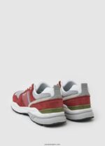 hombres zapatillas combinadas dave urban Pepe Jeans 44JTZ1226 dalia roja - Imagen 4