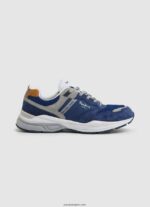 hombres zapatillas combinadas dave urban Pepe Jeans 44JTZ1227 océano
