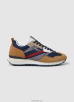 hombres zapatillas combinadas foster man Pepe Jeans 44JTZ1174 tabaco - Imagen 2